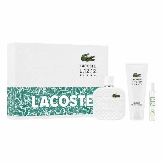 Lacoste L.12.12 White — Men's Gift Set (100 ml)