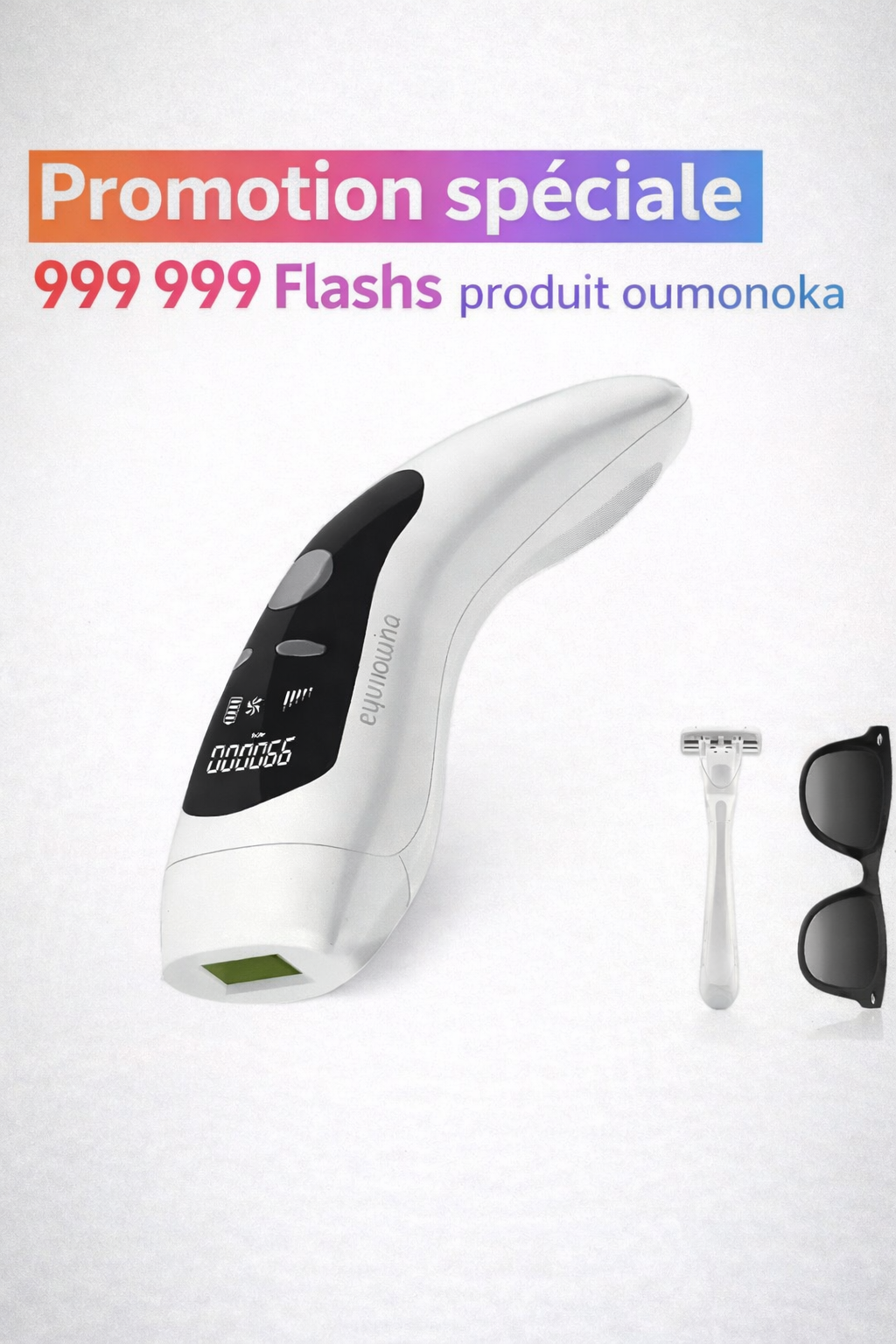 Intense Pulsed Light Hair Removal Device: Long-Lasting Hair Reduction for Face &amp; Body