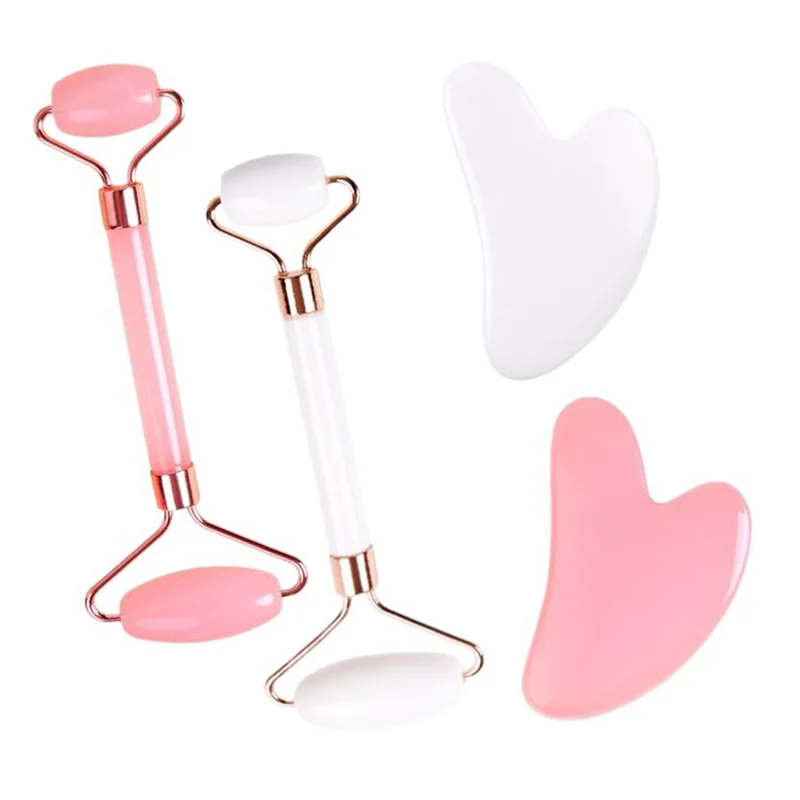 Jade Roller &amp; Gua Sha – Firming Facial Massage