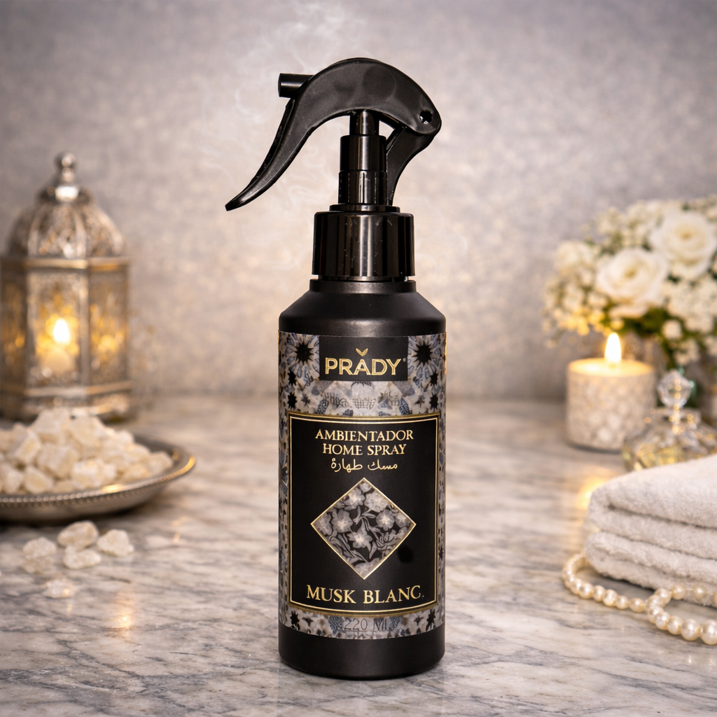 PRADY Spray d’intérieur Musk Blanc 220 ml